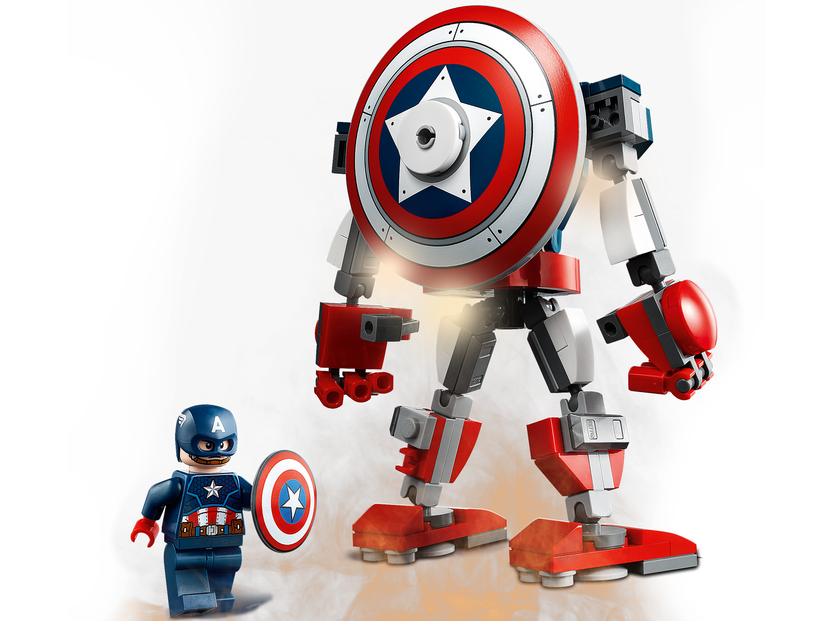 LEGO Marvel Avengers Captain America Mech Armor 76168 Building Toy New NIB