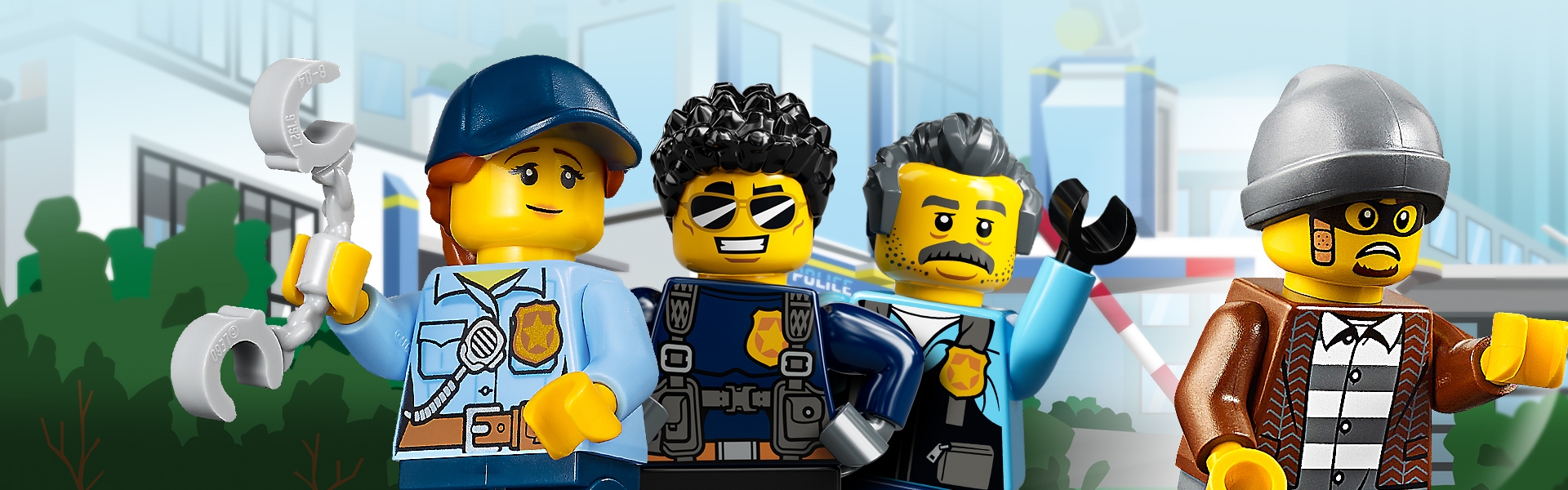 Cop Type 6 NEW Lego City Policemen