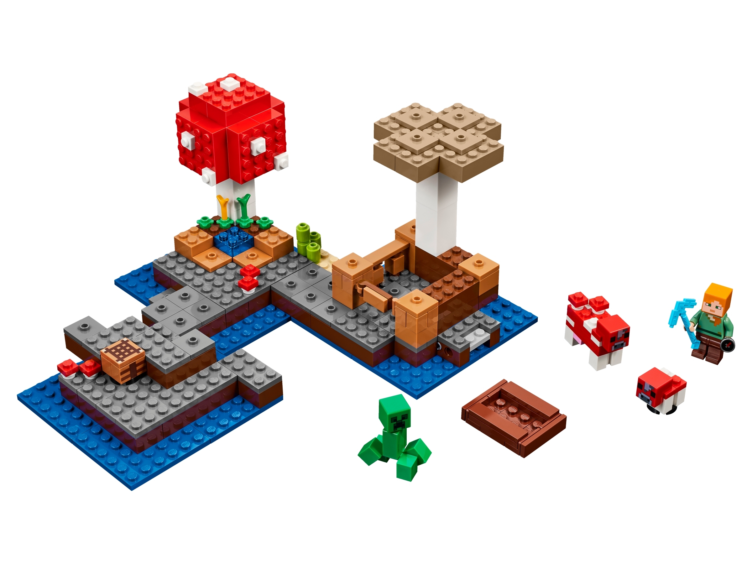 The Mushroom Island 21129 | Minecraft® | Buy online at the Official LEGO®  Shop US