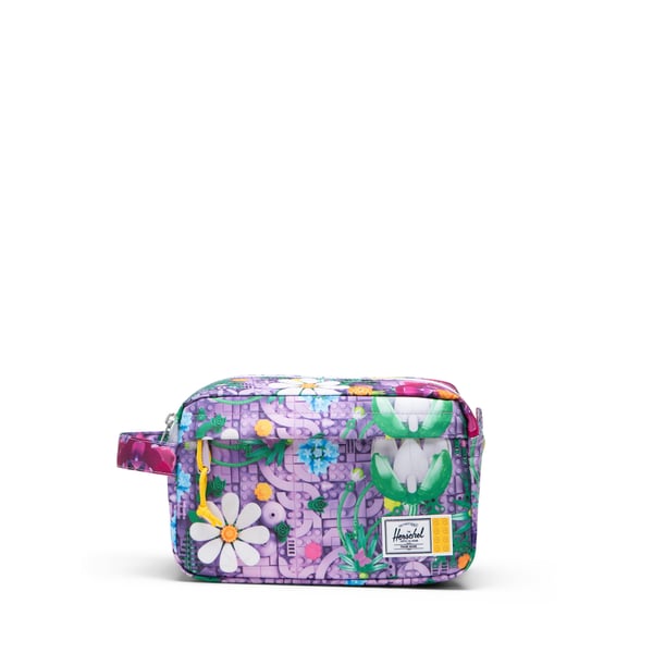 LEGO 5011201 Herschel Chapter™ Trousse de voyage - Motif floral botanique, mauve