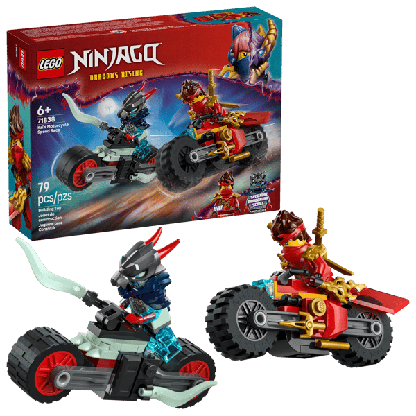 LEGO 71838 Kai et la course de motos — visuel 2 sur 8