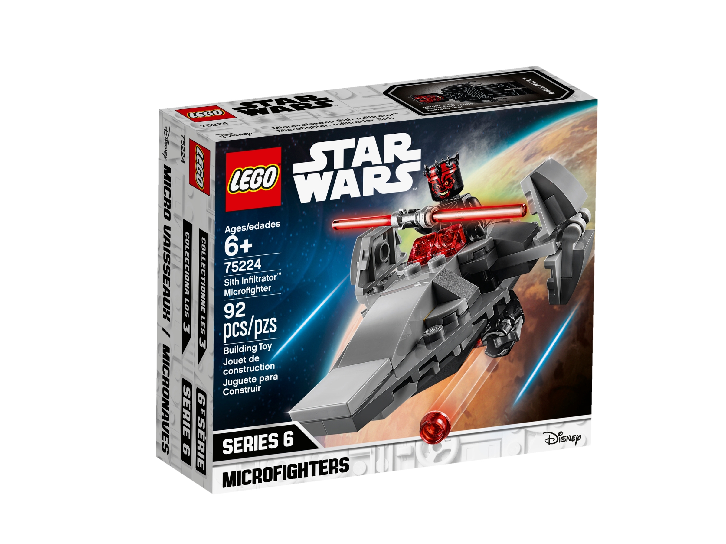 Sith Infiltrator Microfighter LEGO Brand New LEGO-75224 