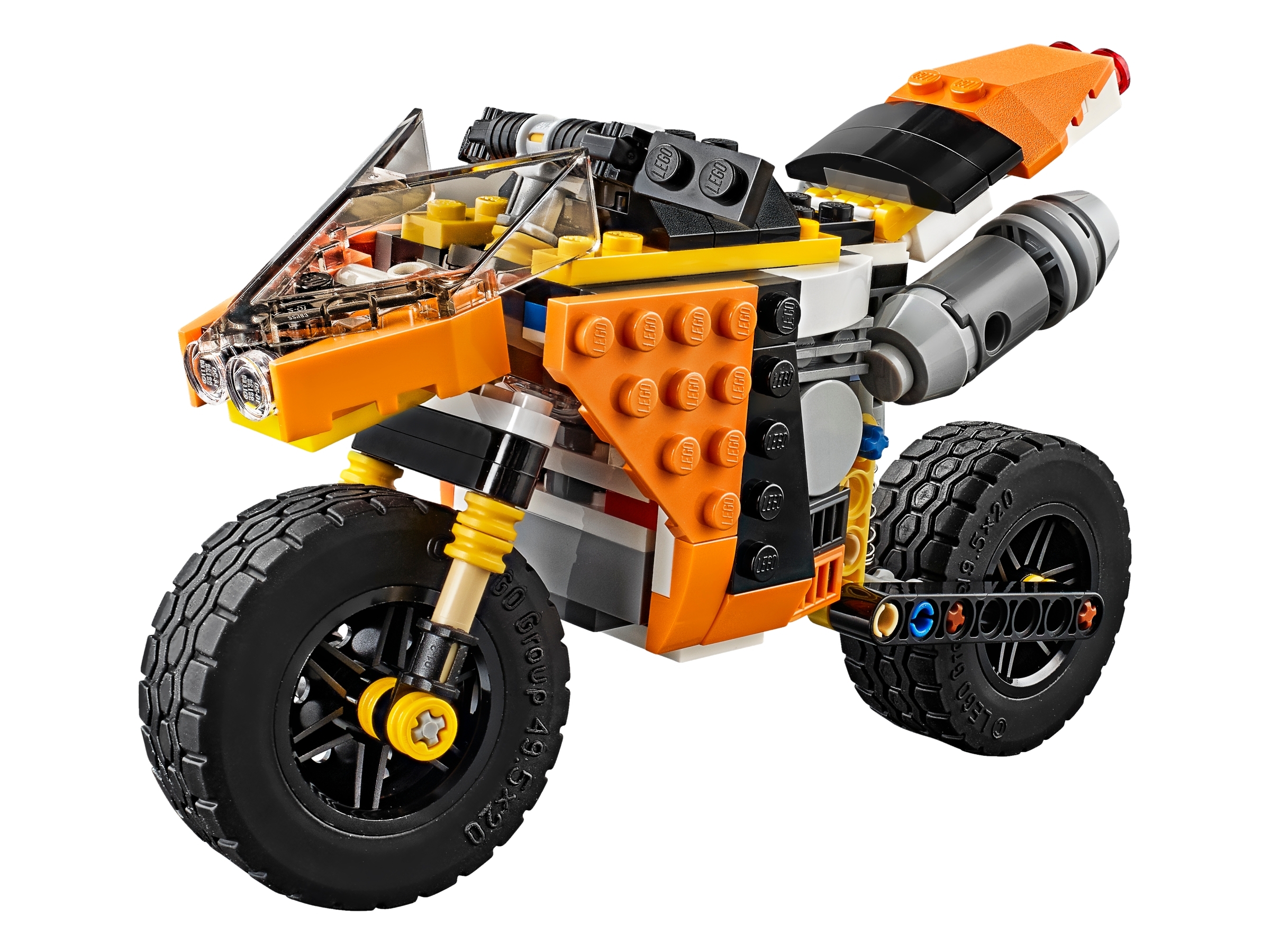 Ondas Dispuesto Menos Gran moto callejera 31059 | Sets 3 en 1 Creator | Oficial LEGO® Shop ES