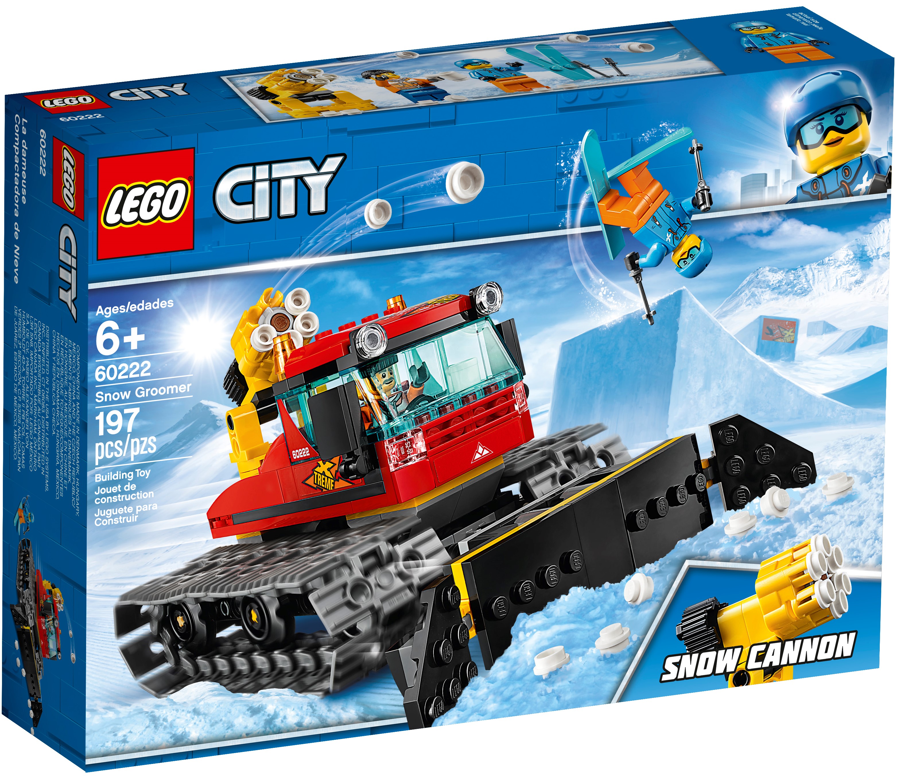 LEGO 60222 City Great Vehicles Snow Groomer 