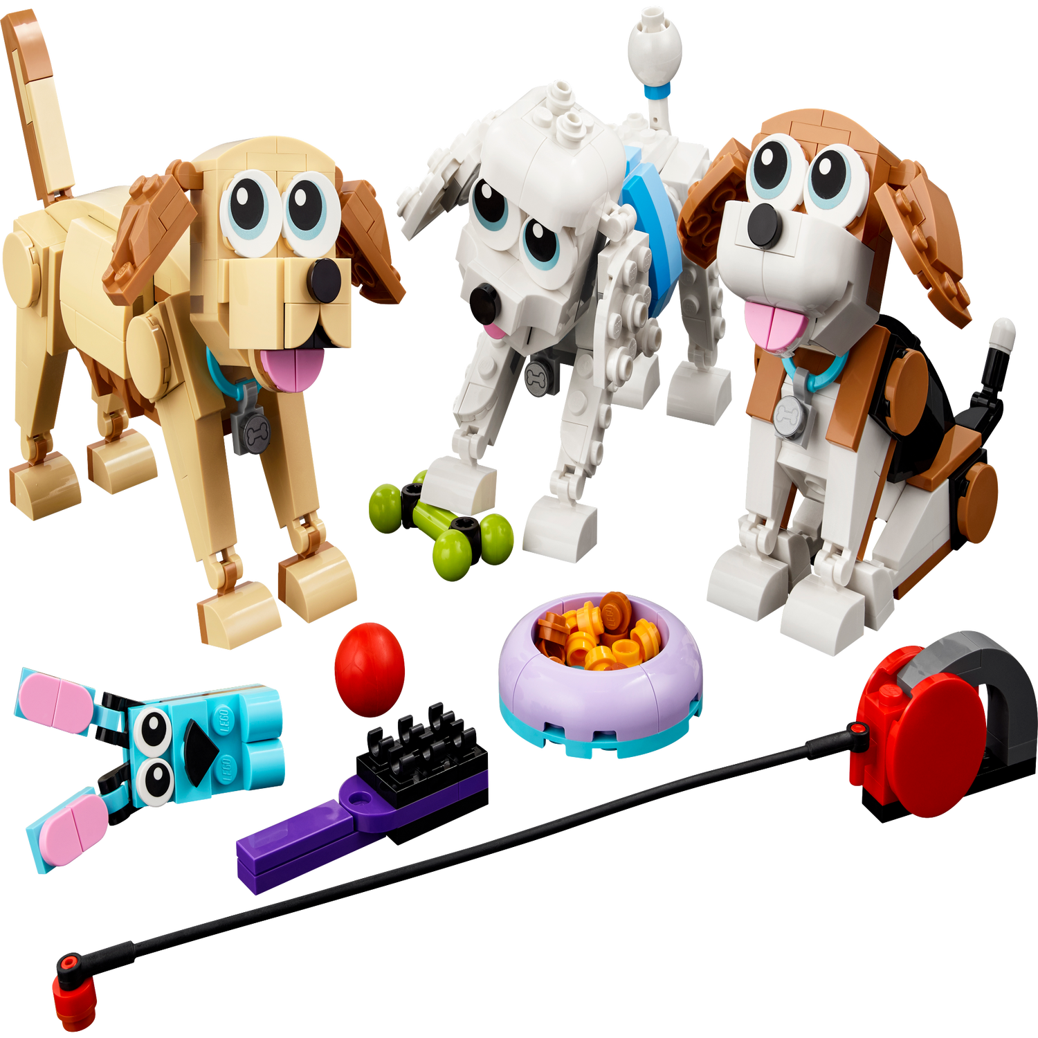 Brandy Ashley Furman Woods Bedårende hunde 31137 | Creator 3-i-1 | Officiel LEGO® Shop DK