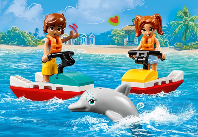 Moto Acuática de la Playa 42623 Friends Oficial LEGO® Shop US