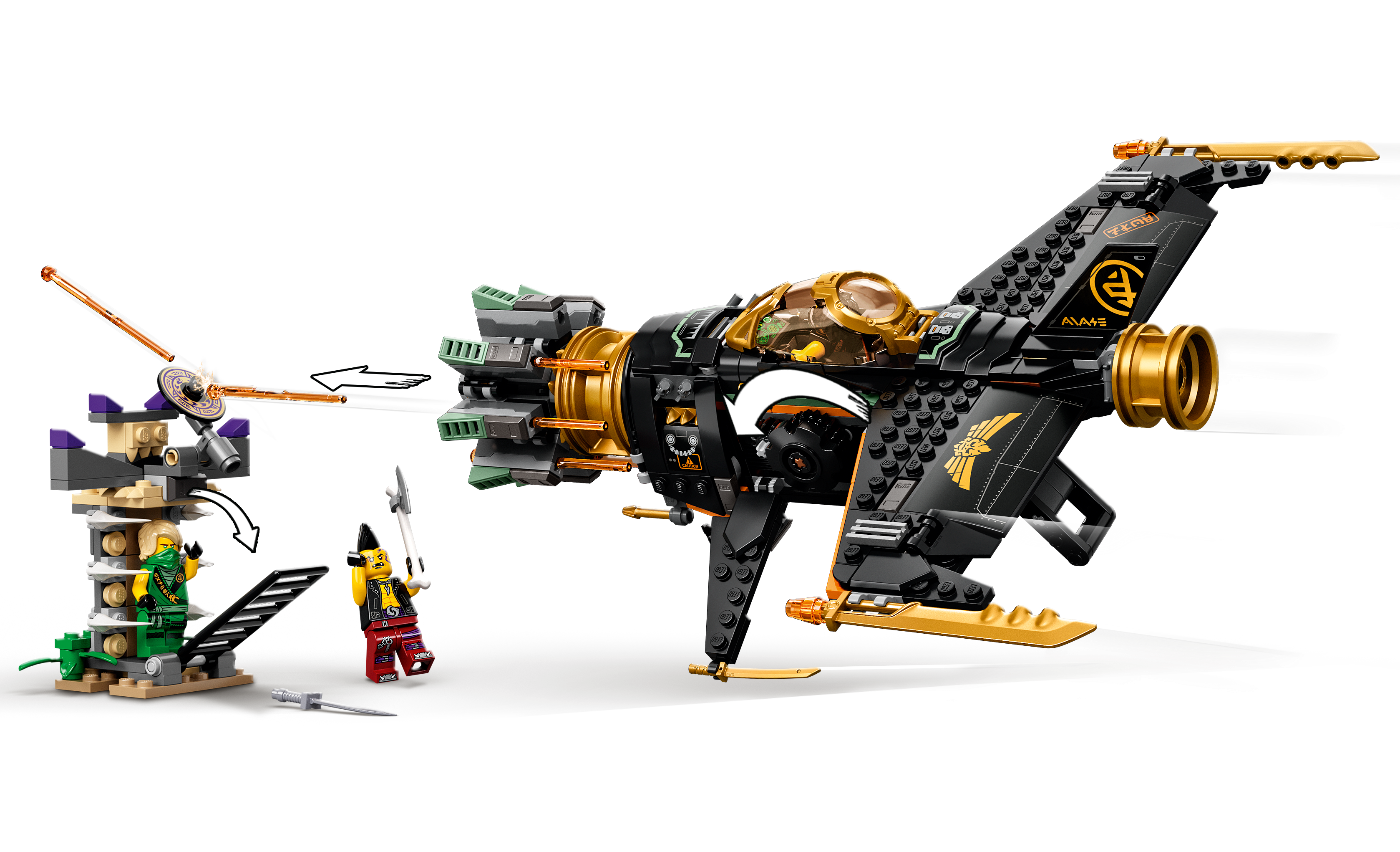 LEGO® Ninjago Figur Lloyd aus Set 71736 Coles Felsenbrecher Ninjago Legacy 