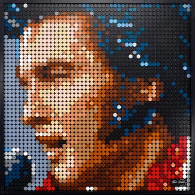Celebrate the King of Rock & Roll with LEGO® Art | Official LEGO® Shop US