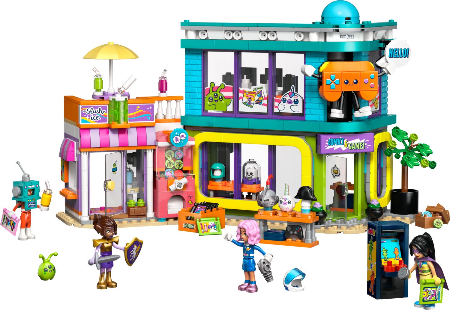 Tienda de Cómics y Videojuegos 42674 | Friends | Oficial LEGO® Shop ES