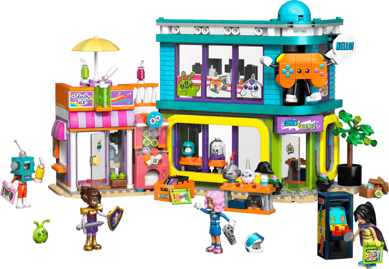 Comic Book and Game Store — LEGO set 42674