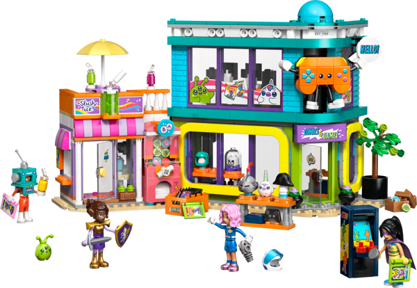 LEGO 42674 La boutique de BD et de jeux