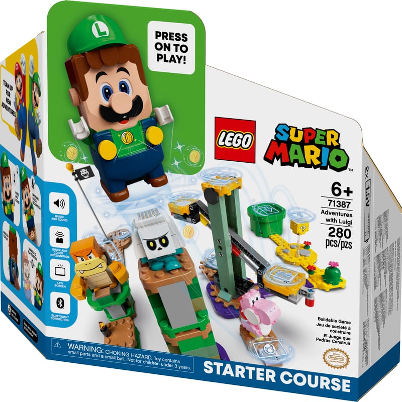 Adventures with Luigi Starter Course 71387 LEGO® Super Mario