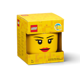 Rangement en forme de tête de fille LEGO® - Petit