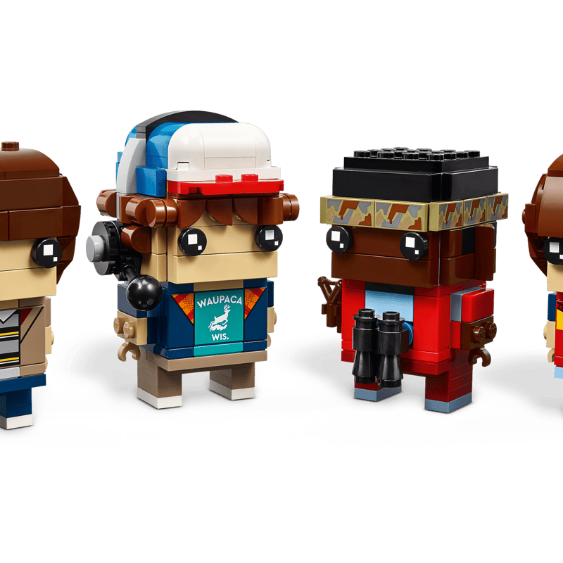 Mike, Dustin, Lucas and Will Figures