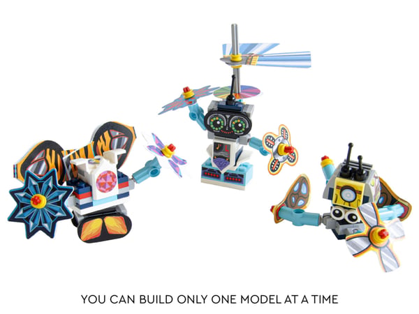 LEGO 5007895 Build and Stick: Robots — visuel 7 sur 7