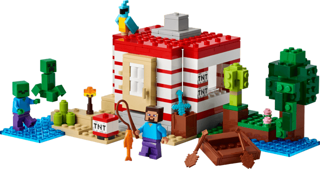 LEGO 21275 The TNT Jungle House, official product image