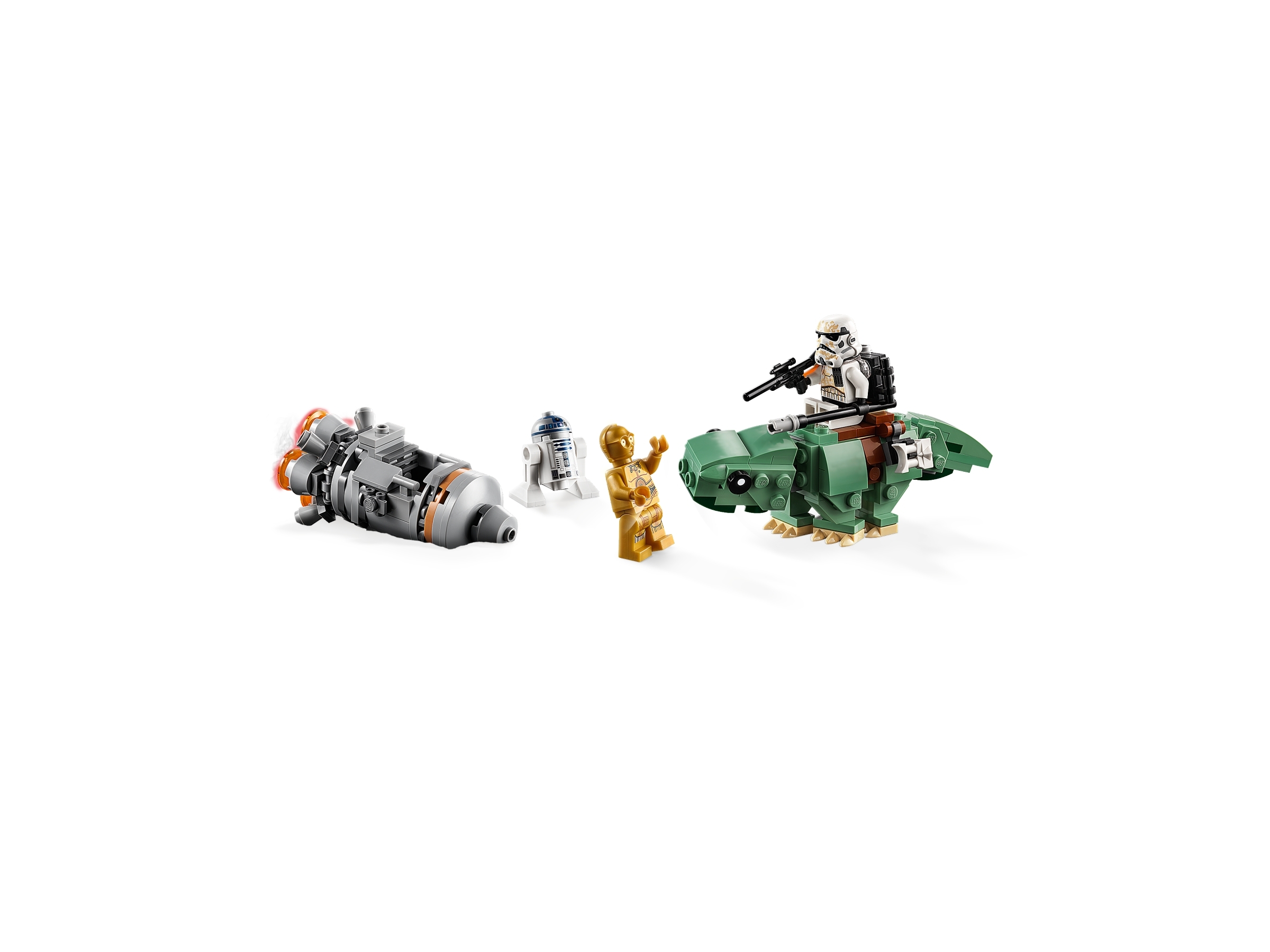 Escape Pod vs LEGO: Star Wars Dewback Microfighters Set for sale online 75228