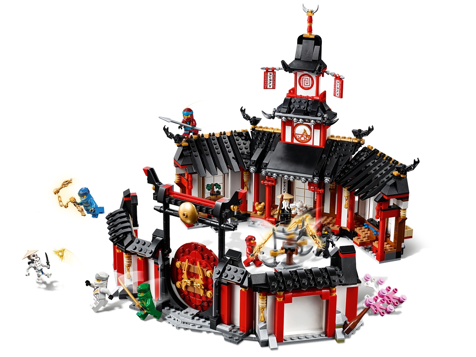Led Light Up Kit For LEGO 70670 Ninja Ninjago Monastery of Spinjitzu Building 