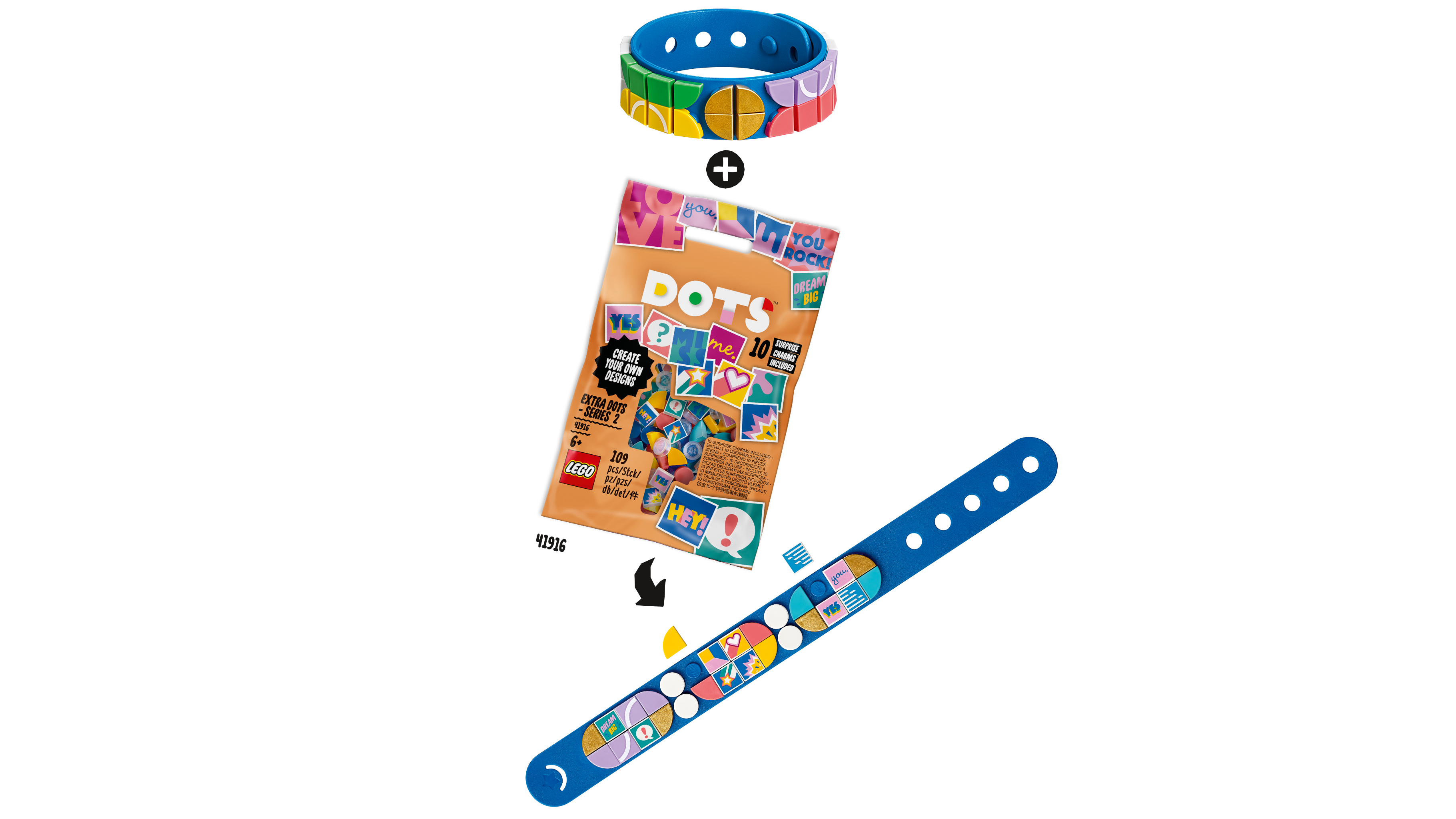 LEGO® 41942 Into the Deep Bracelets Charms - ToyPro