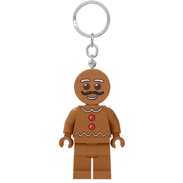 LEGO 5007809 Porte-clés lumineux Petit bonhomme de pain d'épices — visuel 3 sur 8