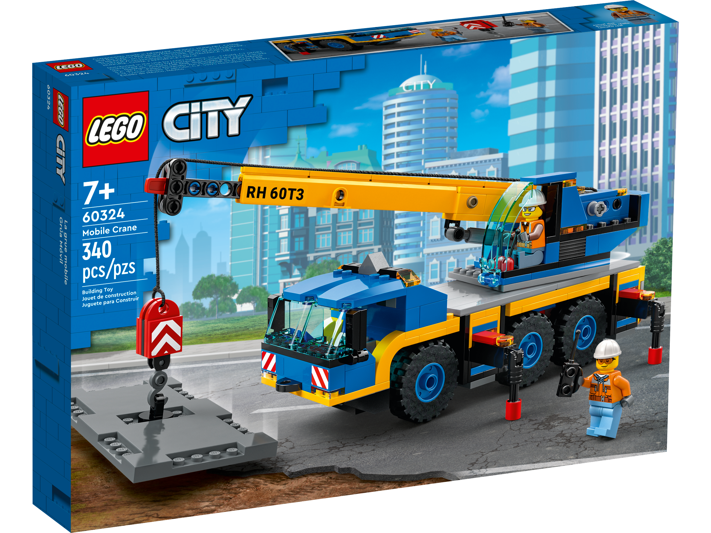 Grúa Móvil 60324 | City Oficial LEGO® Shop ES