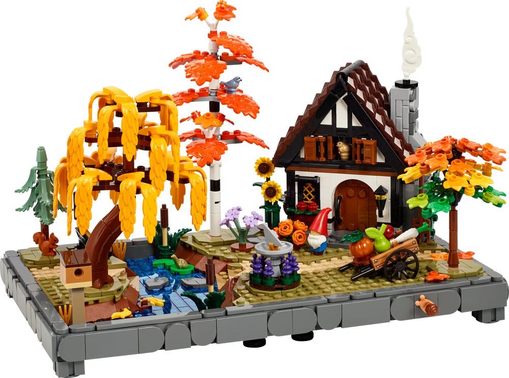 LEGO Autumn Cottage Garden