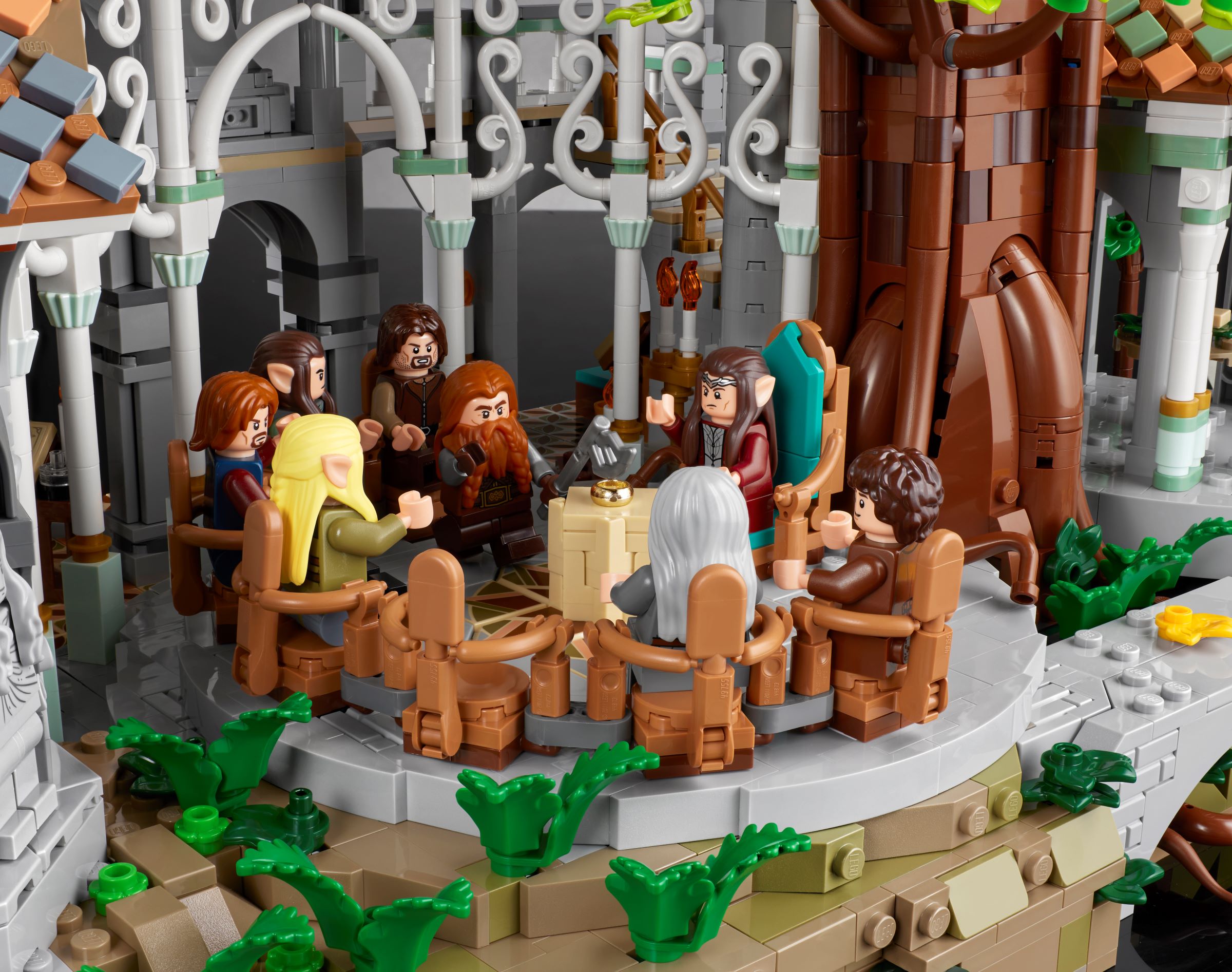 LEGO® ICONS™ parts review: 10316 The Lord of the Rings: Rivendell