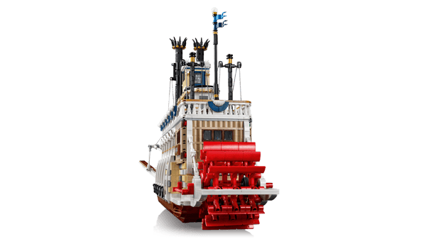 LEGO 21356 Le bateau à vapeur du Mississippi — visuel 4 sur 8