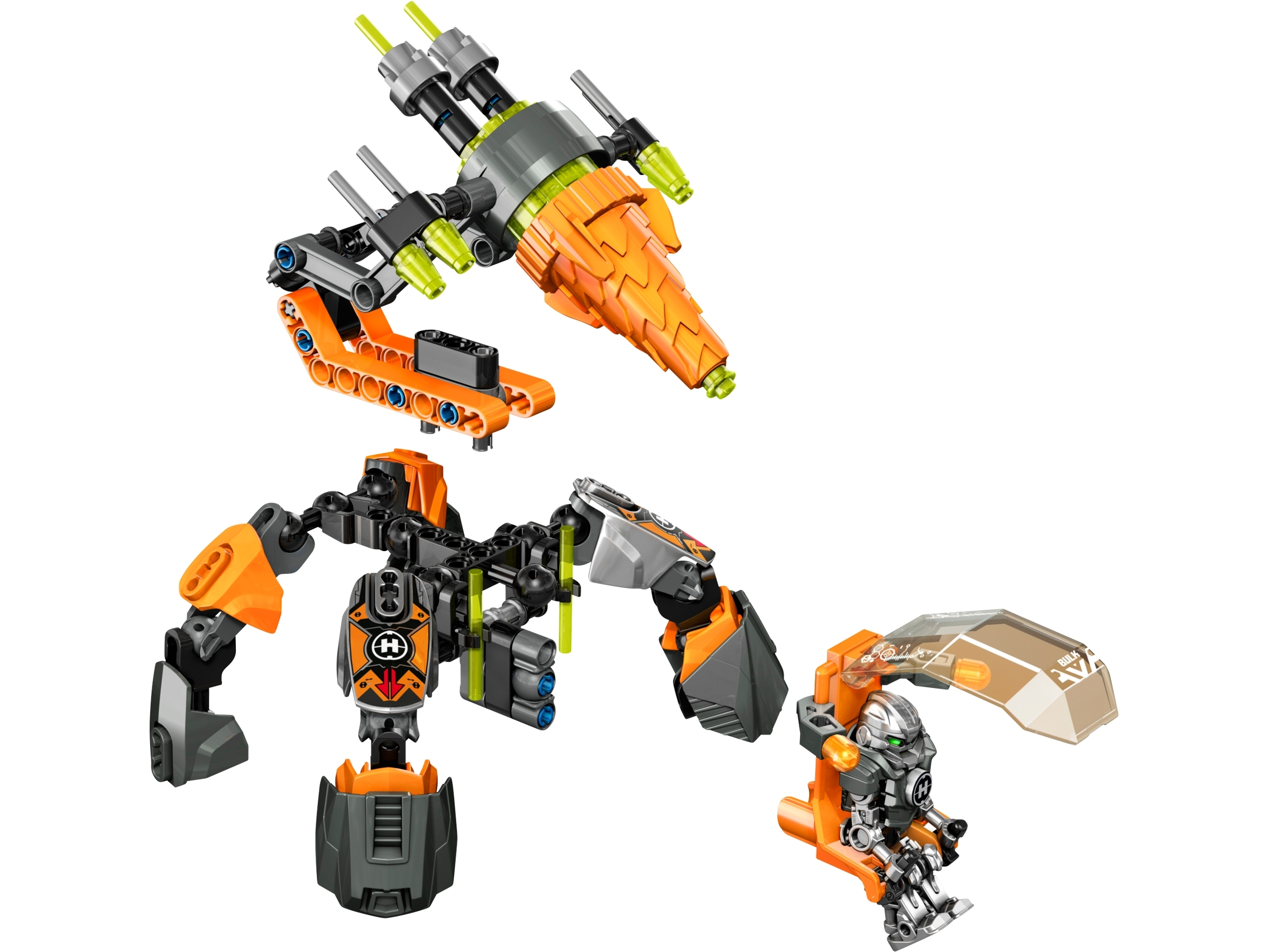 Lego Hero Factory - 44027 - Jeu De Construction - Breez Et Sa Machine De  Guerre