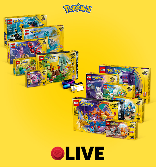 LEGO® Pokémon™ Toys & Sets | Official LEGO® Shop US