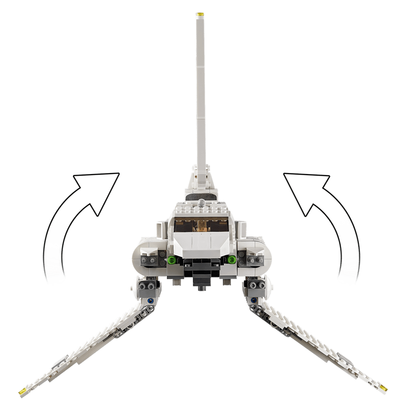 Star Wars™ Series 4 Deluxe Vehicle & Figure Imperial Shuttle™, 8 in Star Wars™ Series 4 Deluxe Vehicle & Figure Imperial Shuttle™, 8 in