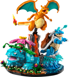 LEGO Pokémon 72153 Bisaflor, Glurak und Turtok