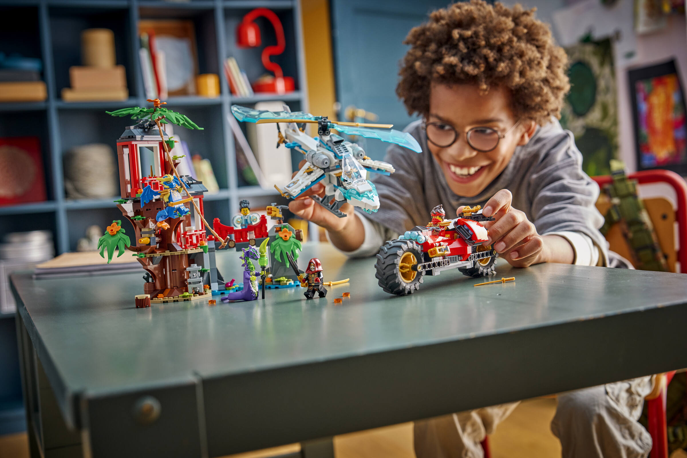 Ninja Vehicle Tree House Battle 71857 | NINJAGO® | Buy online at