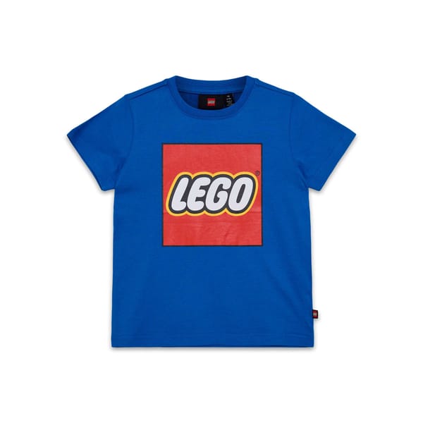 Kids' Short Sleeve Logo T-Shirt – Blue - Image 1