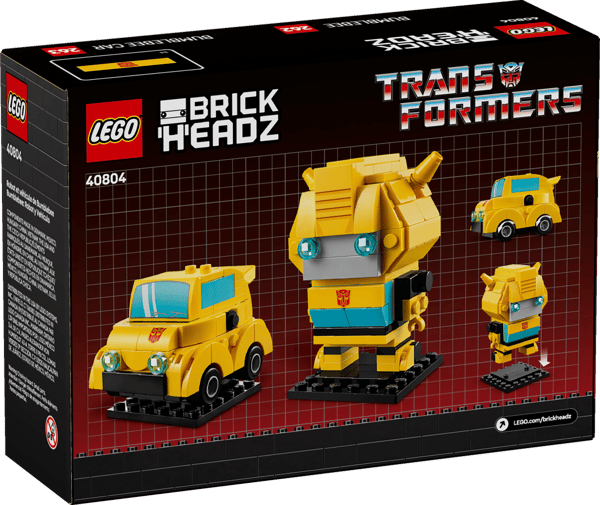LEGO 40804 Robot et véhicule Bumblebee — visuel 7 sur 7
