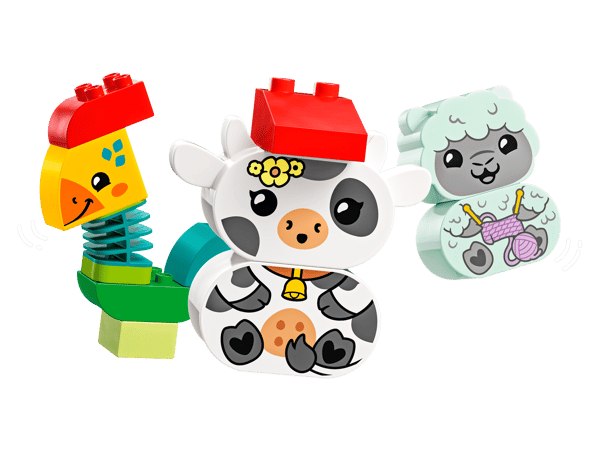 LEGO 10412 Le train des animaux — visuel 3 sur 6