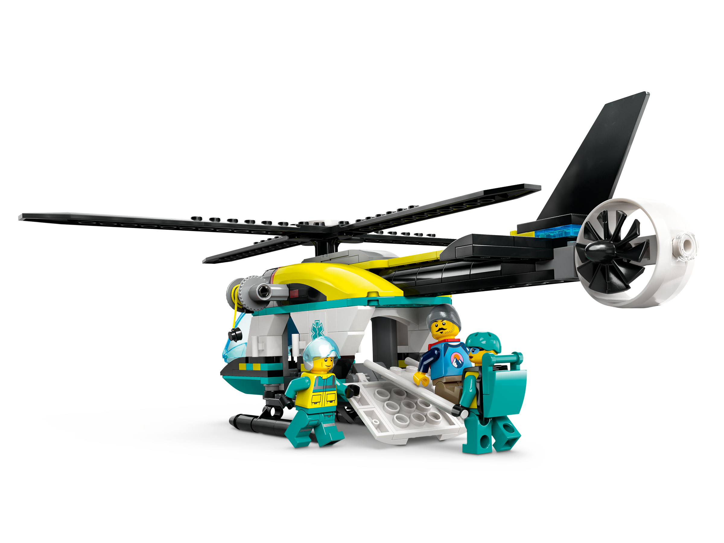 L'hélicoptère des urgences Lego