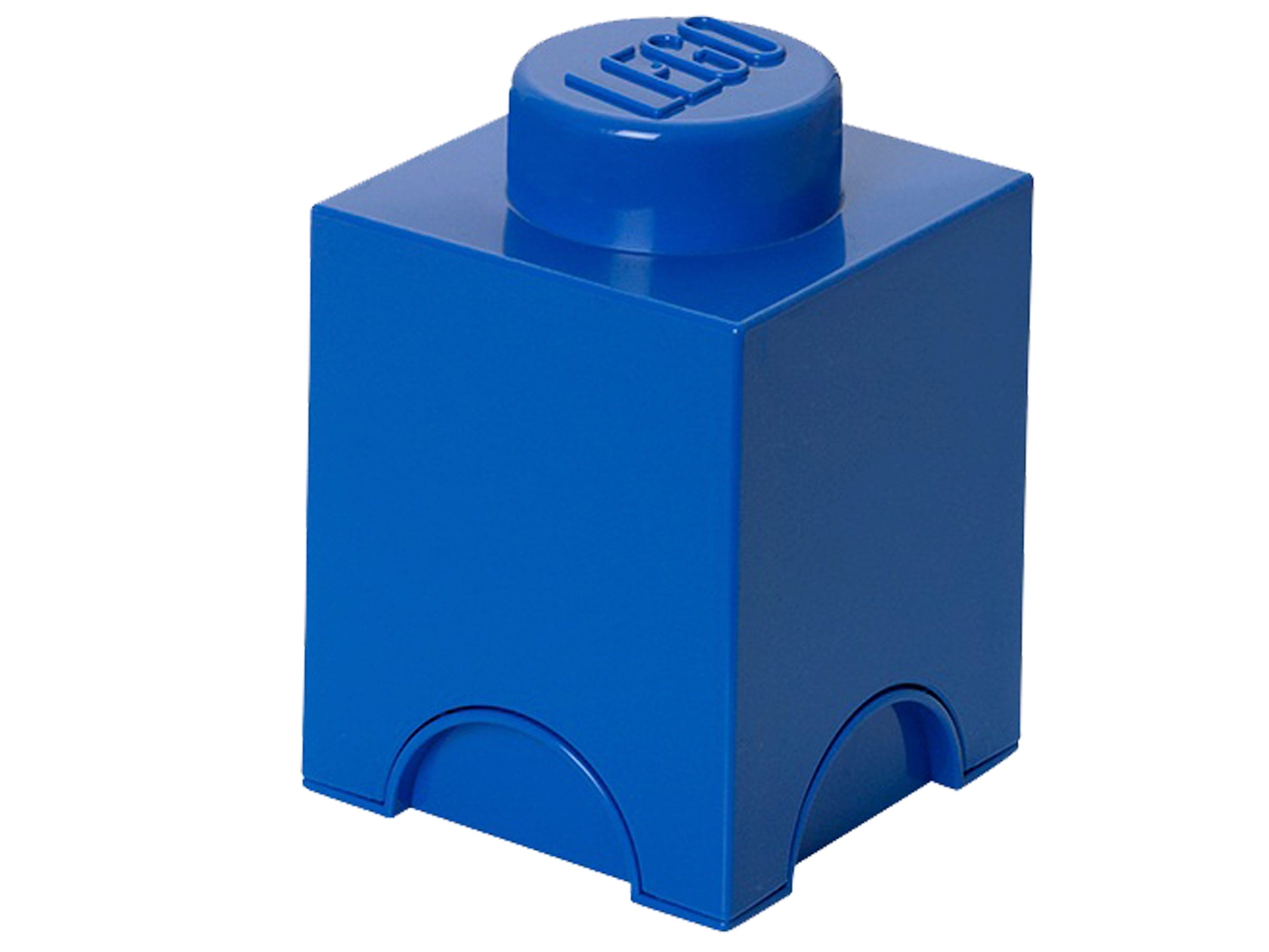 LEGO 1-stud Blue Storage Brick