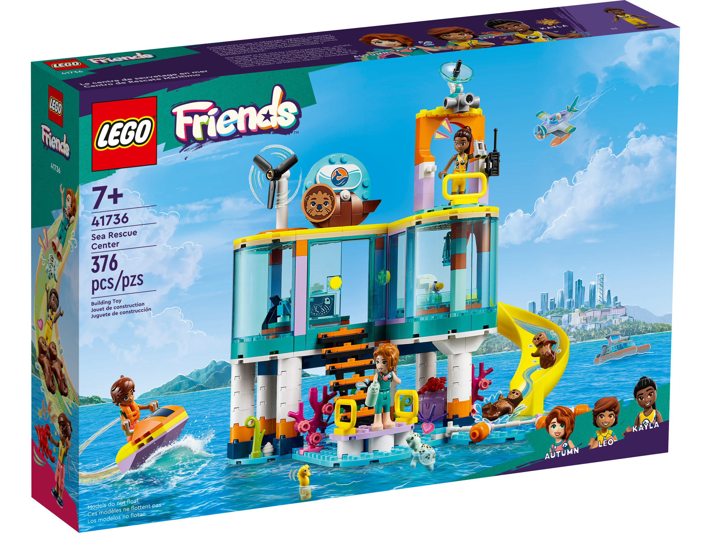 Lavet af evne dateret Sea Rescue Center 41736 | Friends | Buy online at the Official LEGO® Shop US