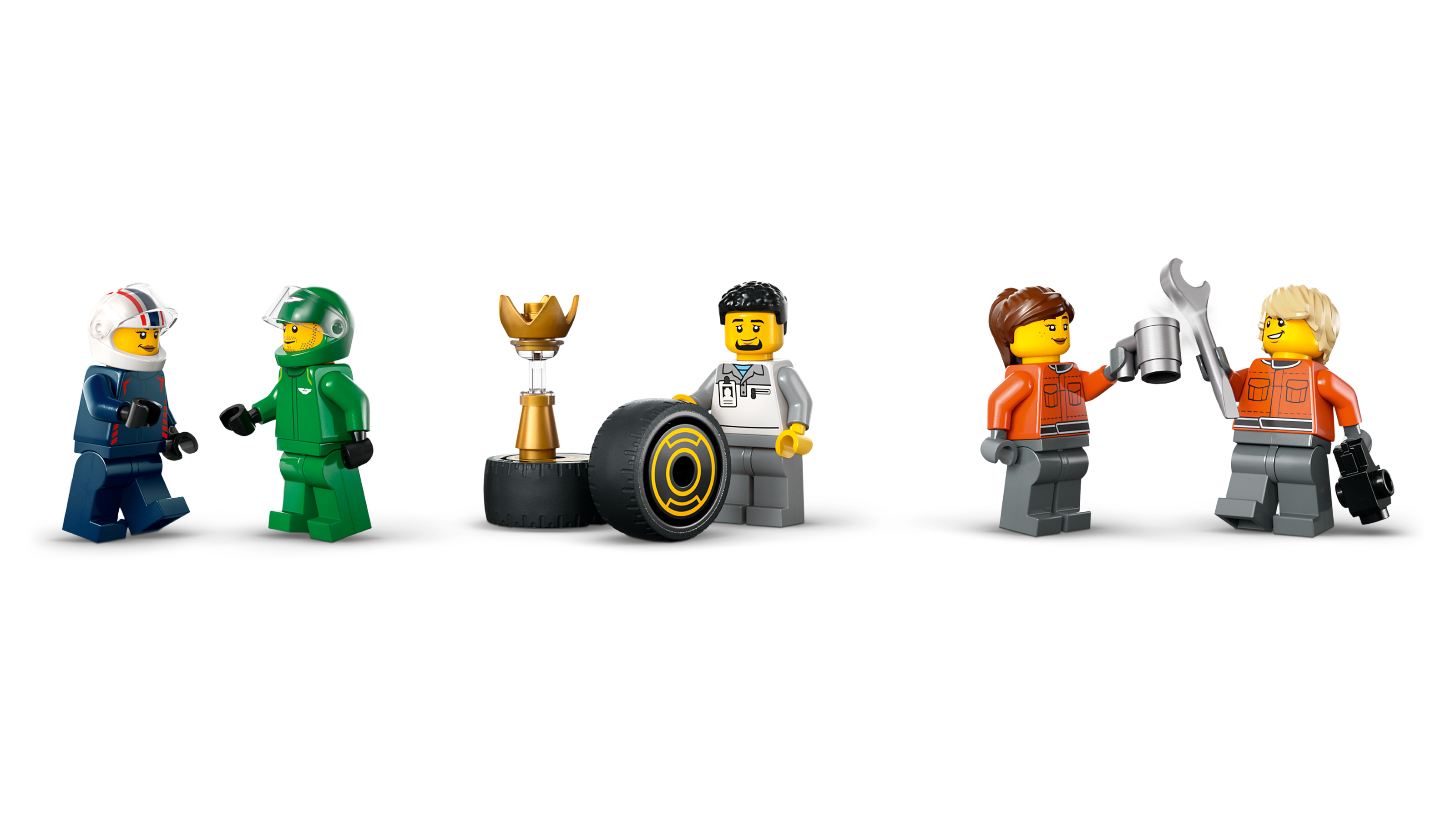 F1® RB20 & AMR24 レースカーとF1®トラック 60445 | シティ |レゴ