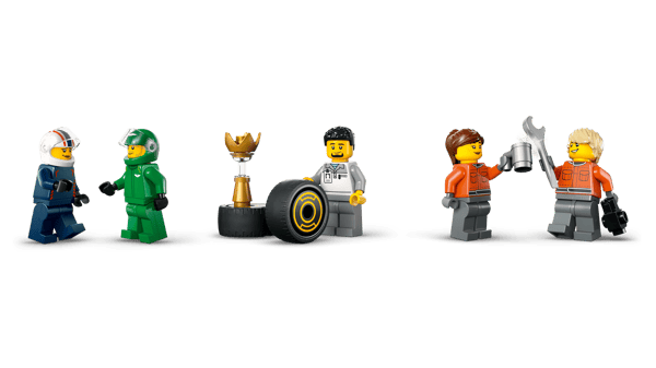 LEGO 60445 Camion de F1® avec voitures de F1® RB20 et AMR24 — visuel 7 sur 8