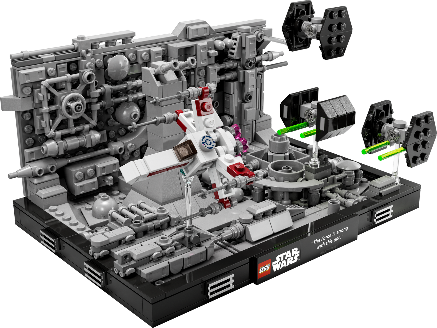 Death Star™ Trench Run Diorama 75329 | Star Wars™ | Buy online at the Official LEGO® Shop AU