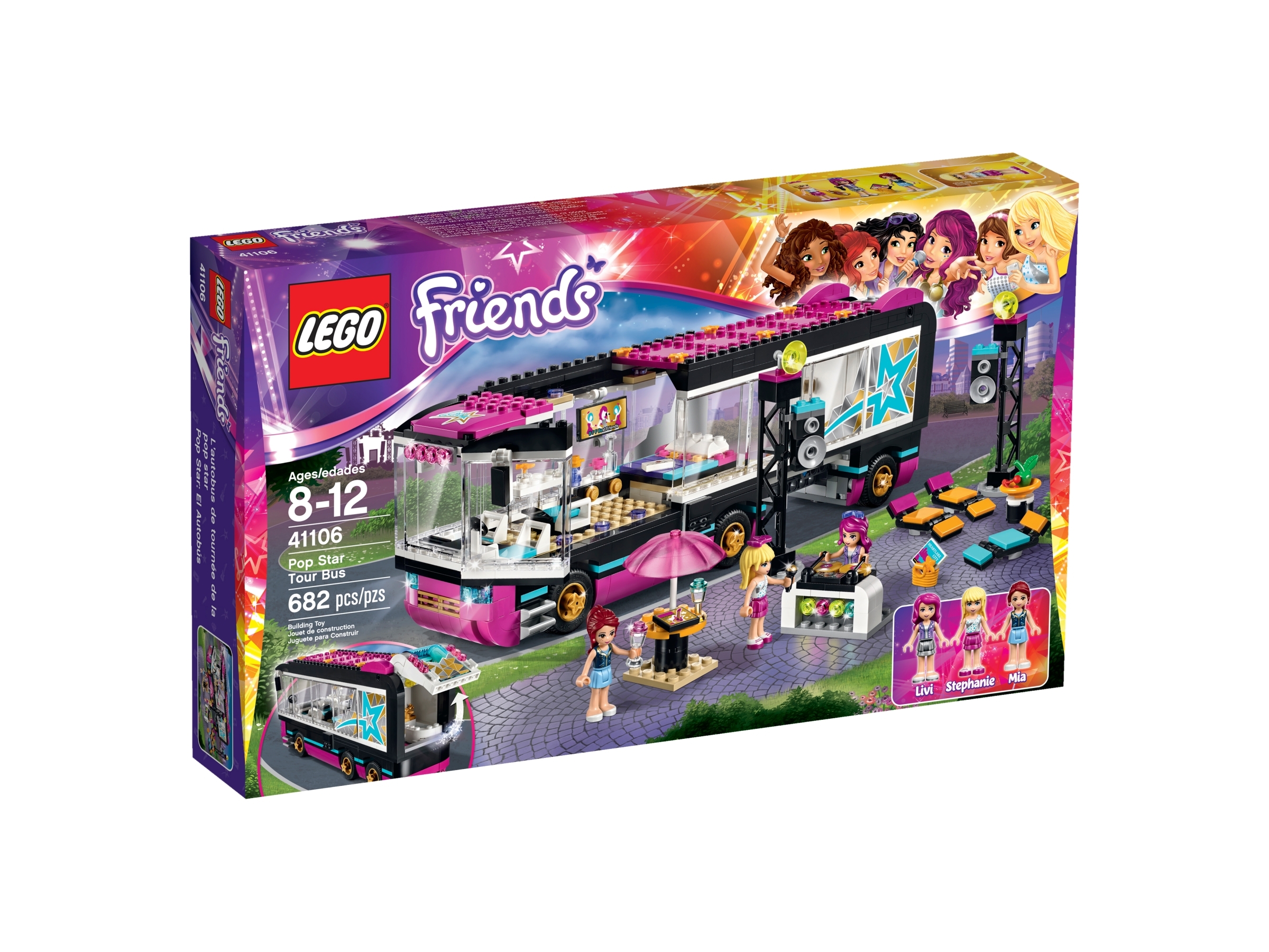 Pop Star Tour Bus 41106 | | Buy online at Official LEGO® US