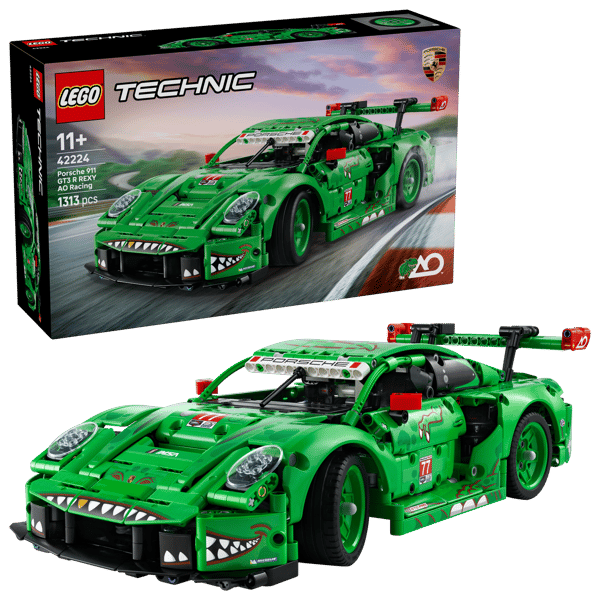 LEGO 42224 Voiture Porsche 911 GT3 R REXY AO Racing — visuel 2 sur 8