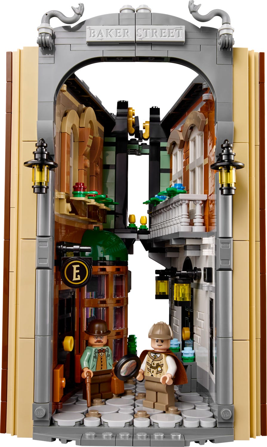 Sherlock Holmes: Book Nook 10351 LEGO® Icons Buy online at the