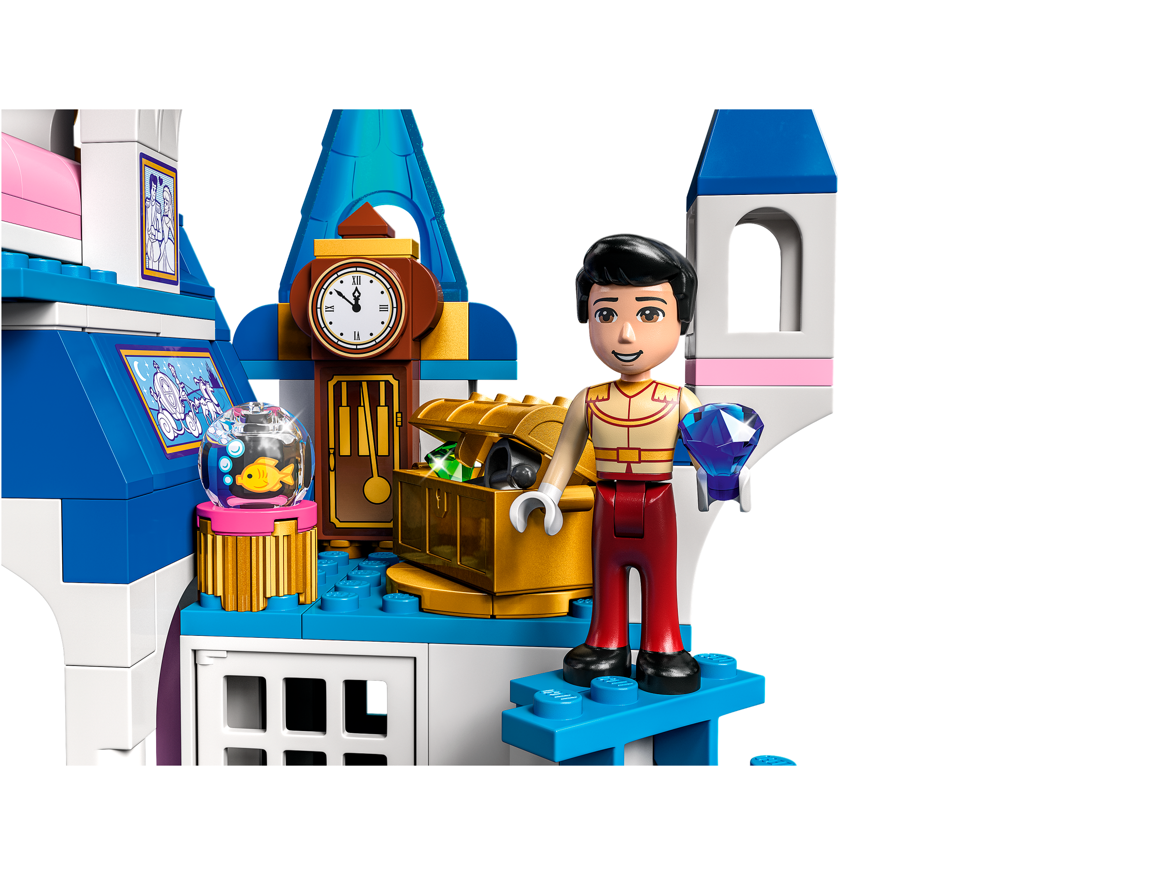 kroon Marxisme lila Het kasteel van Assepoester en de knappe prins 43206 | Disney™ | Officiële  LEGO® winkel NL