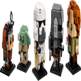 The Mandalorian and Grogu: Allierede og skurke - 40856 - BrickHeadz