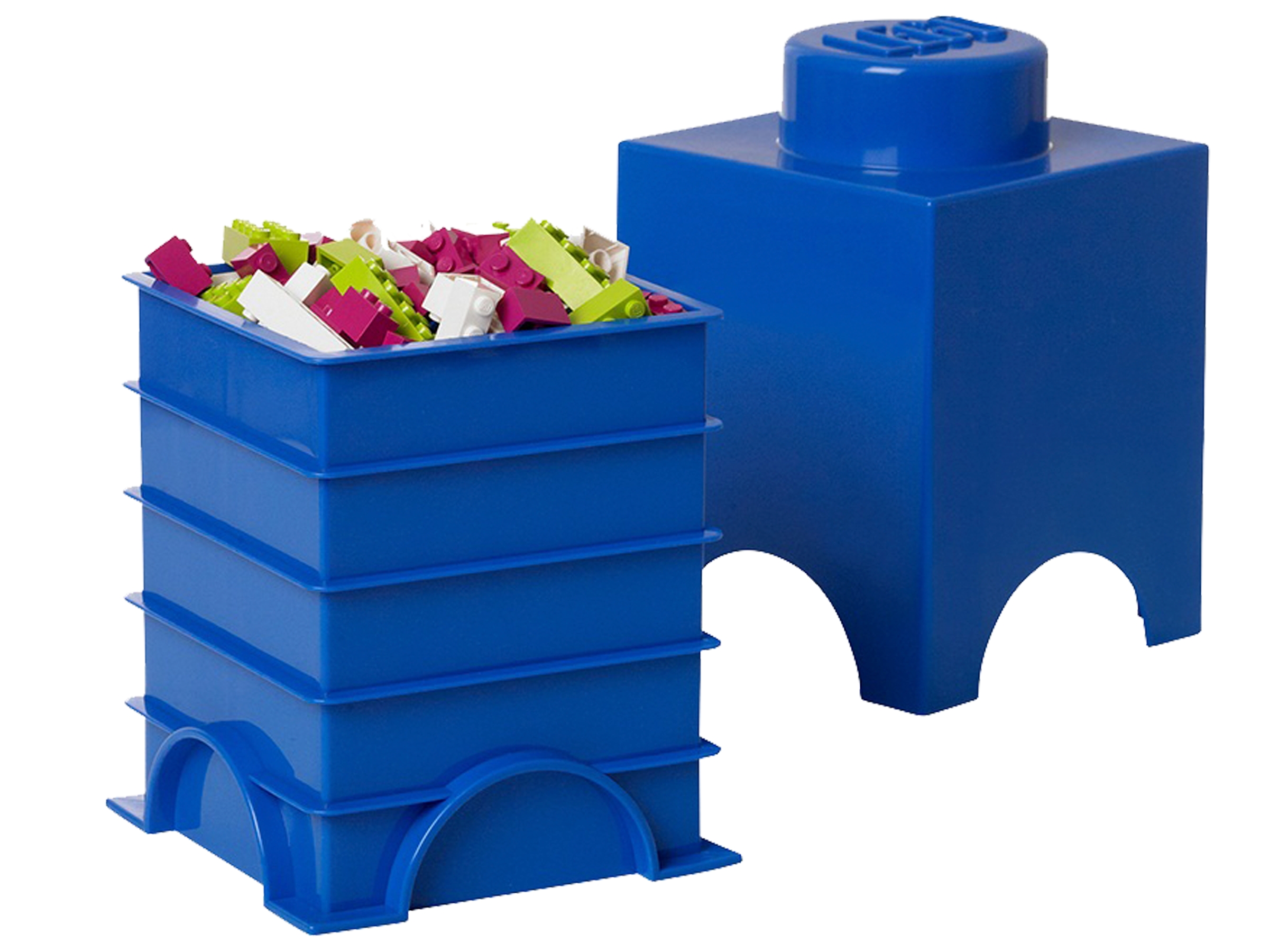 LEGO® 4-stud Blue Storage Brick 5001383 | Other | Buy online at the  Official LEGO® Shop US