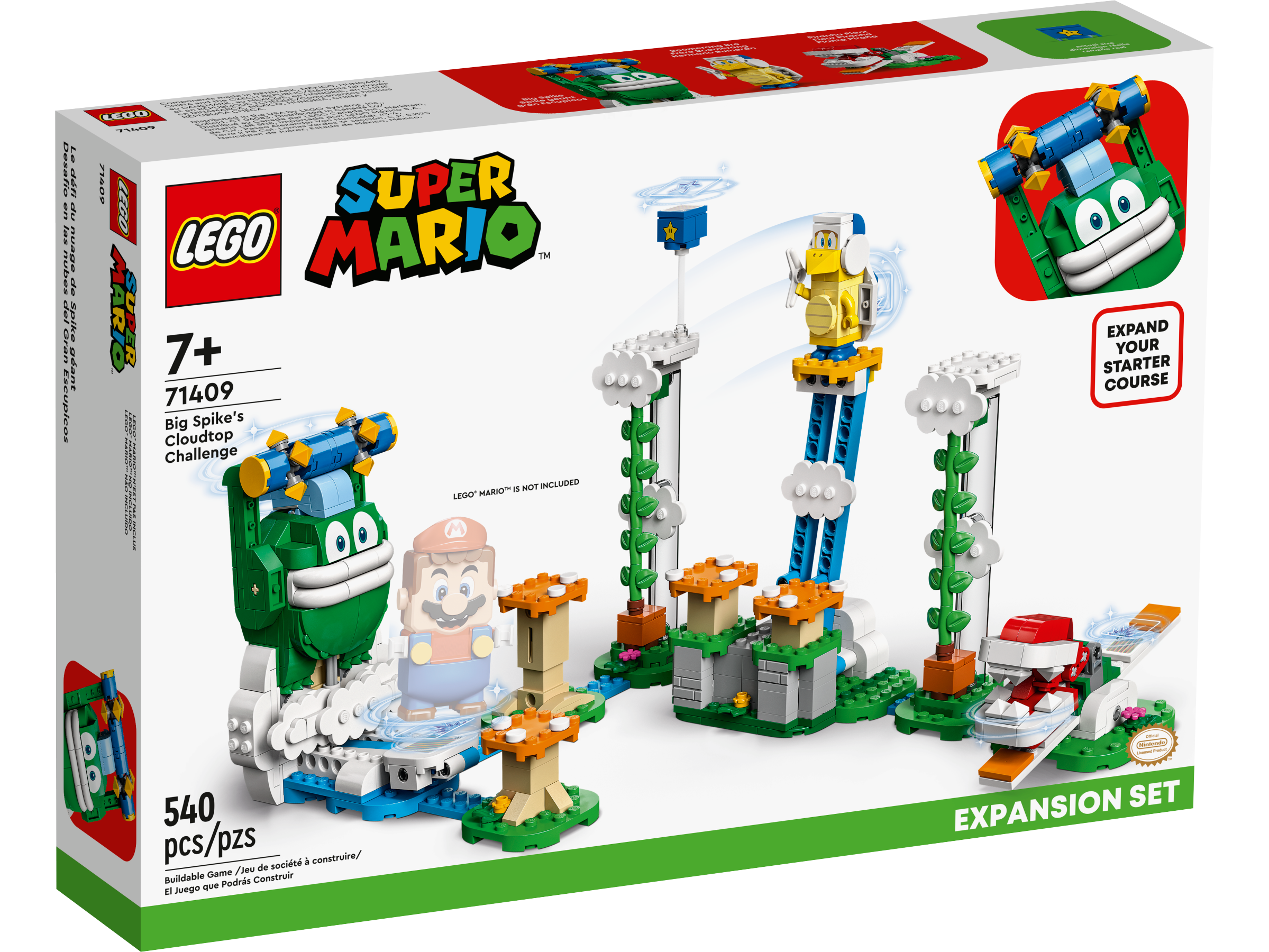 Big Spike's Cloudtop Challenge Expansion Set 71409, LEGO® Super Mario™