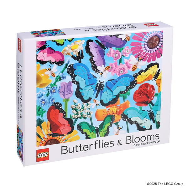 LEGO 5009302 Puzzle de 1 000 pièces Papillons et fleurs — visuel 2 sur 3